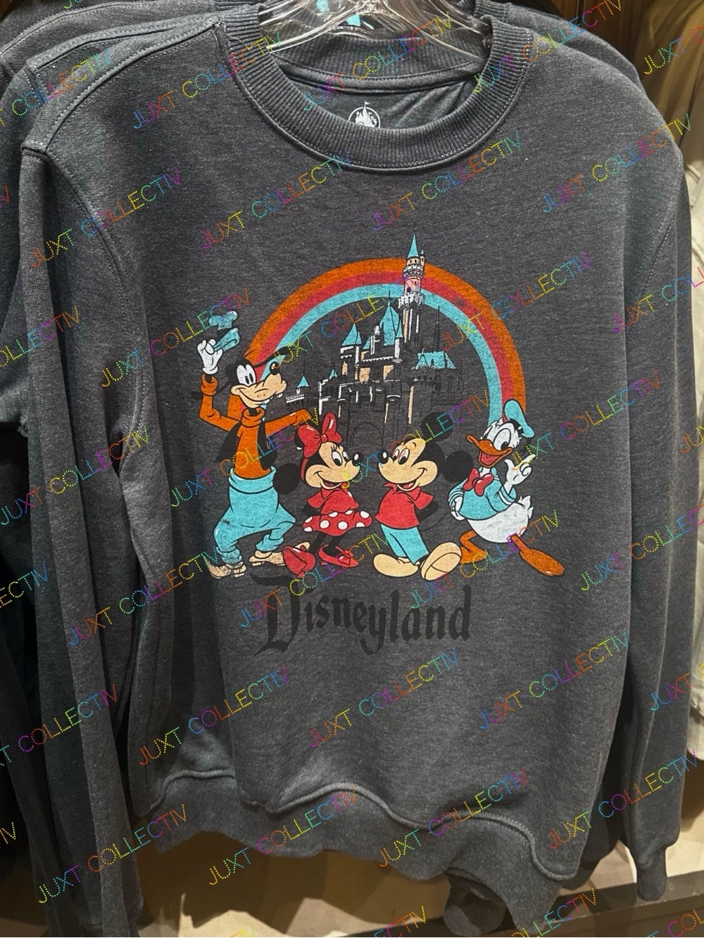 Disneyland Mickey and Friends Sleeping Beauty Castle Crewneck Sweatshirt